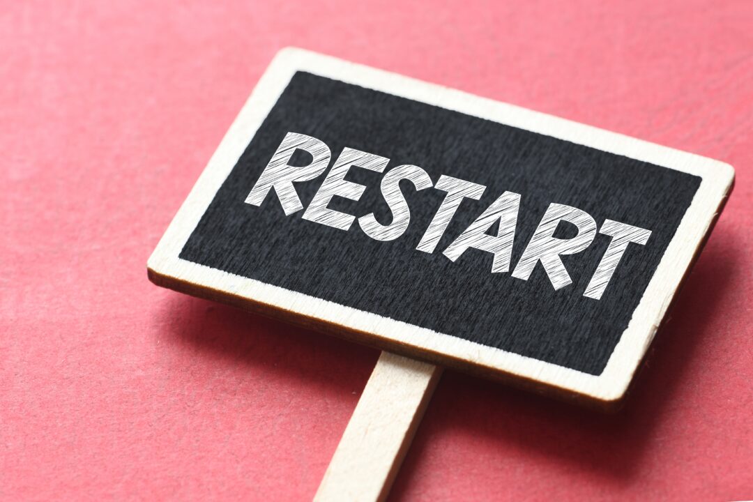 Restart,-,Business,Restart,And,Start,Concept.